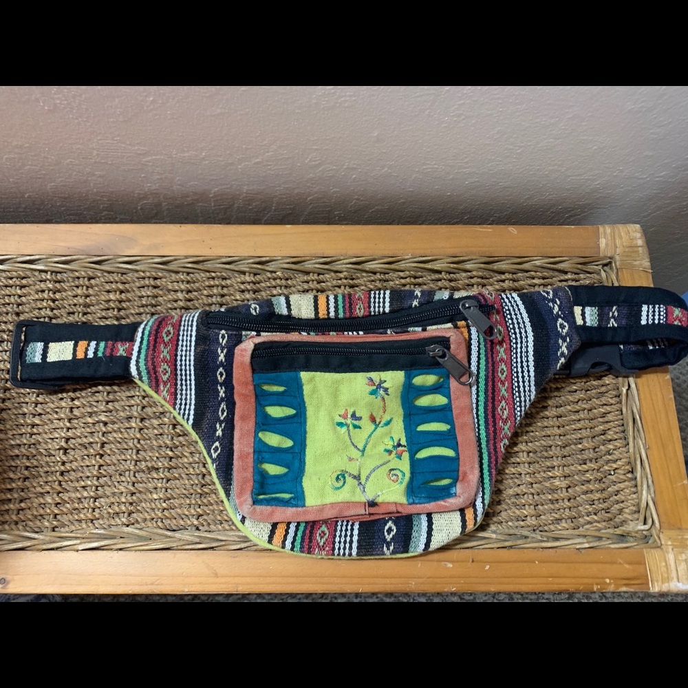 adjustable hemp fanny pack